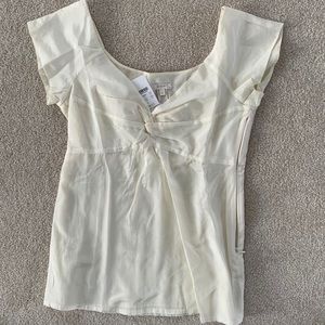 Brand new Cap sleeve blouse from J Crew.